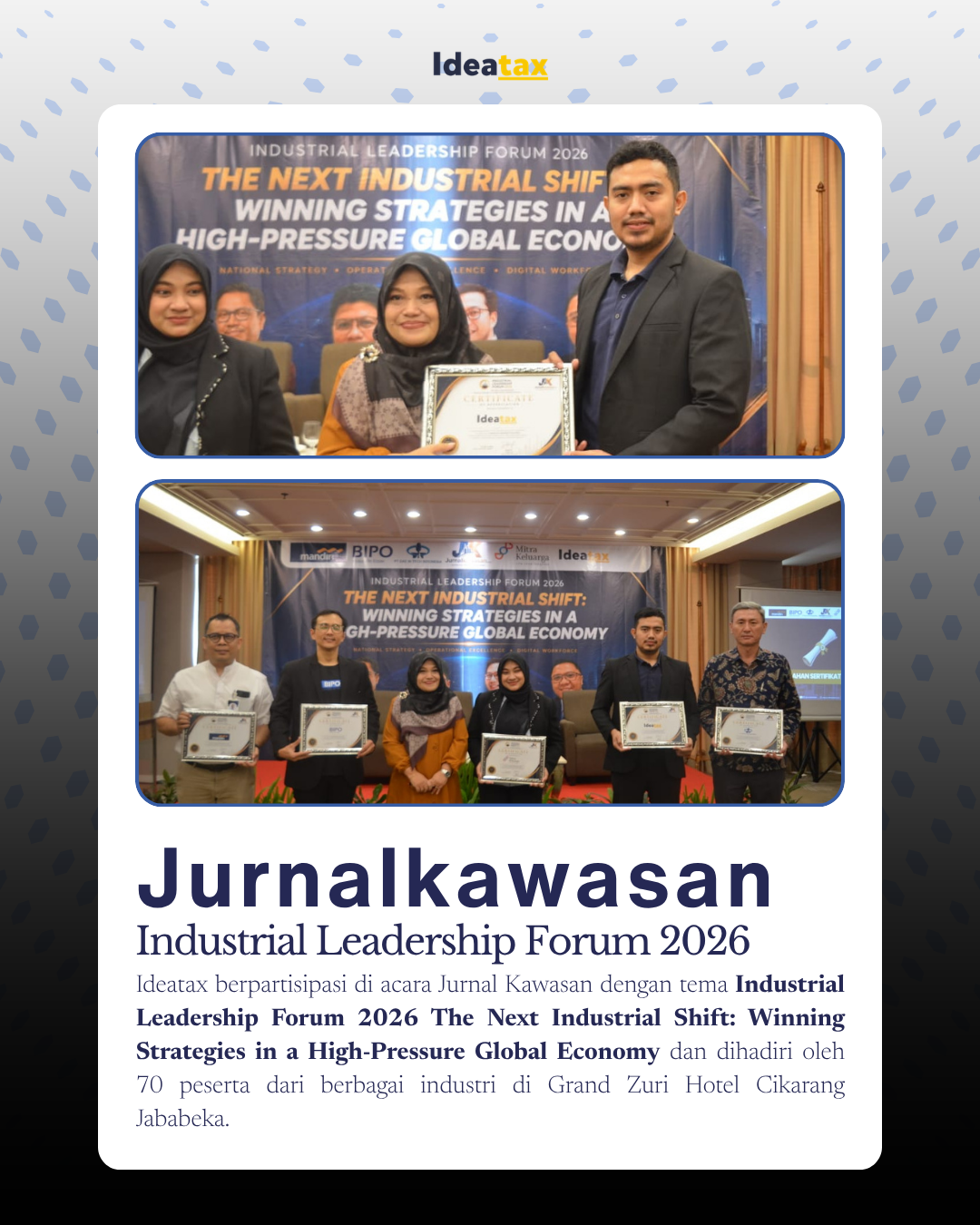 Industrial Leadership Forum 2026 oleh Jurnalkawasan
