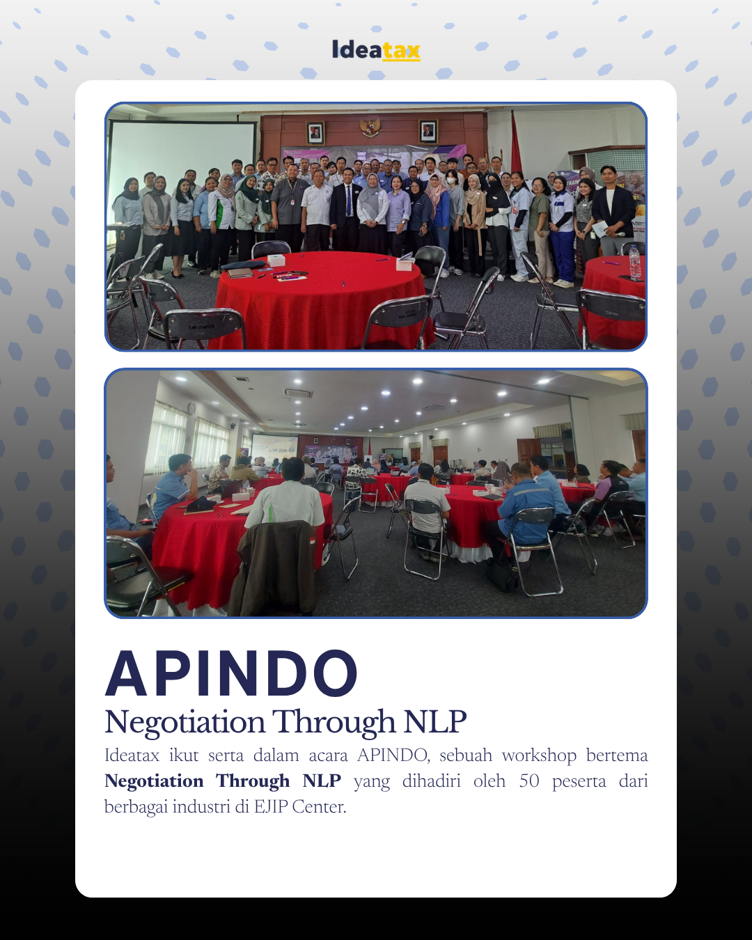 Negotiation Through NLP oleh APINDO